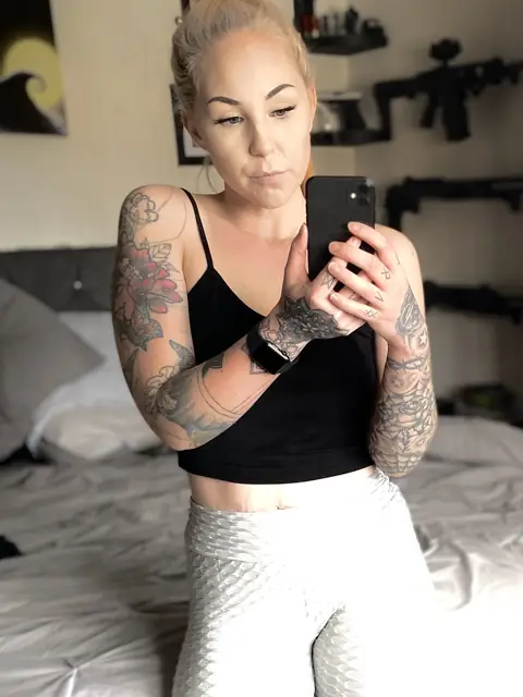 Tattooed babe on OnlyFans