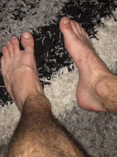 Male feet on OnlyFans