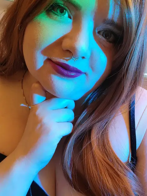 Colorful and curvy on OnlyFans
