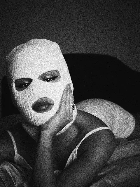 Masked baby on OnlyFans